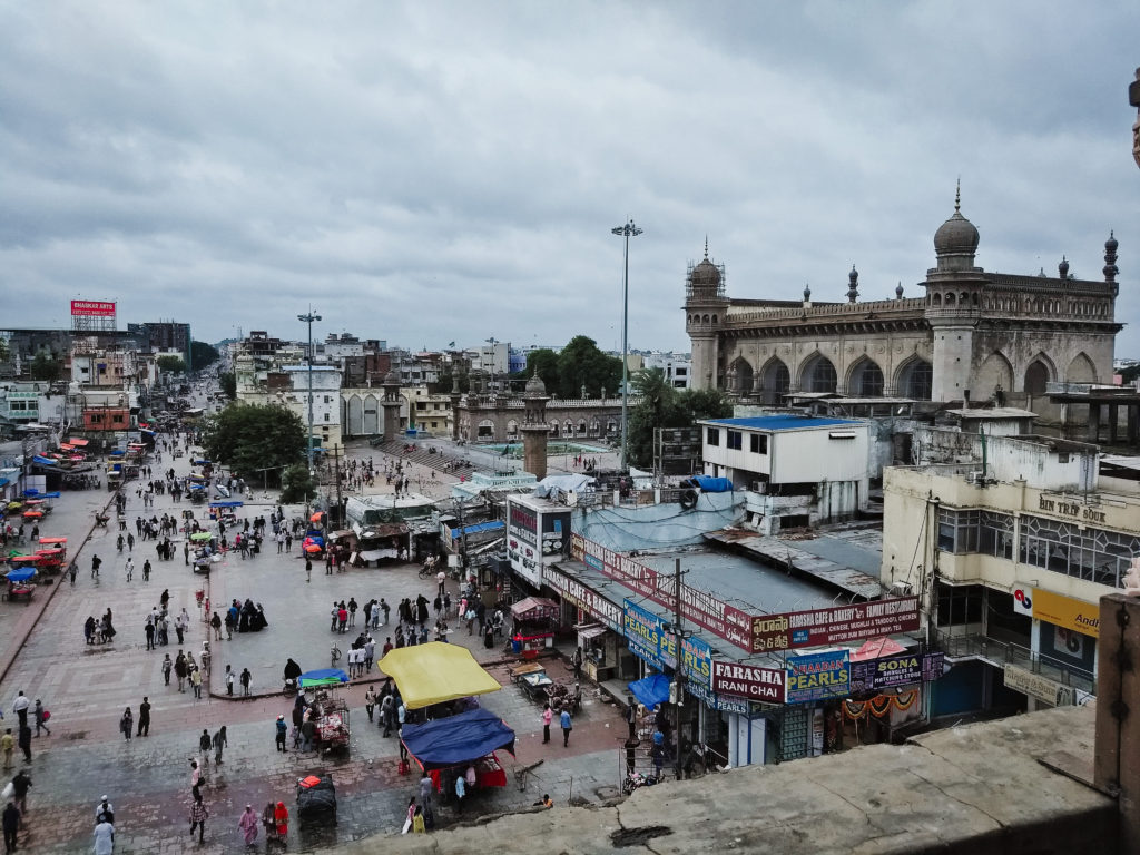 Mecca Masjid from the Charminar