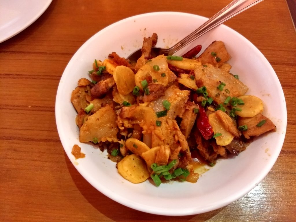 Paro Pork at the Blue Poppy Thakali