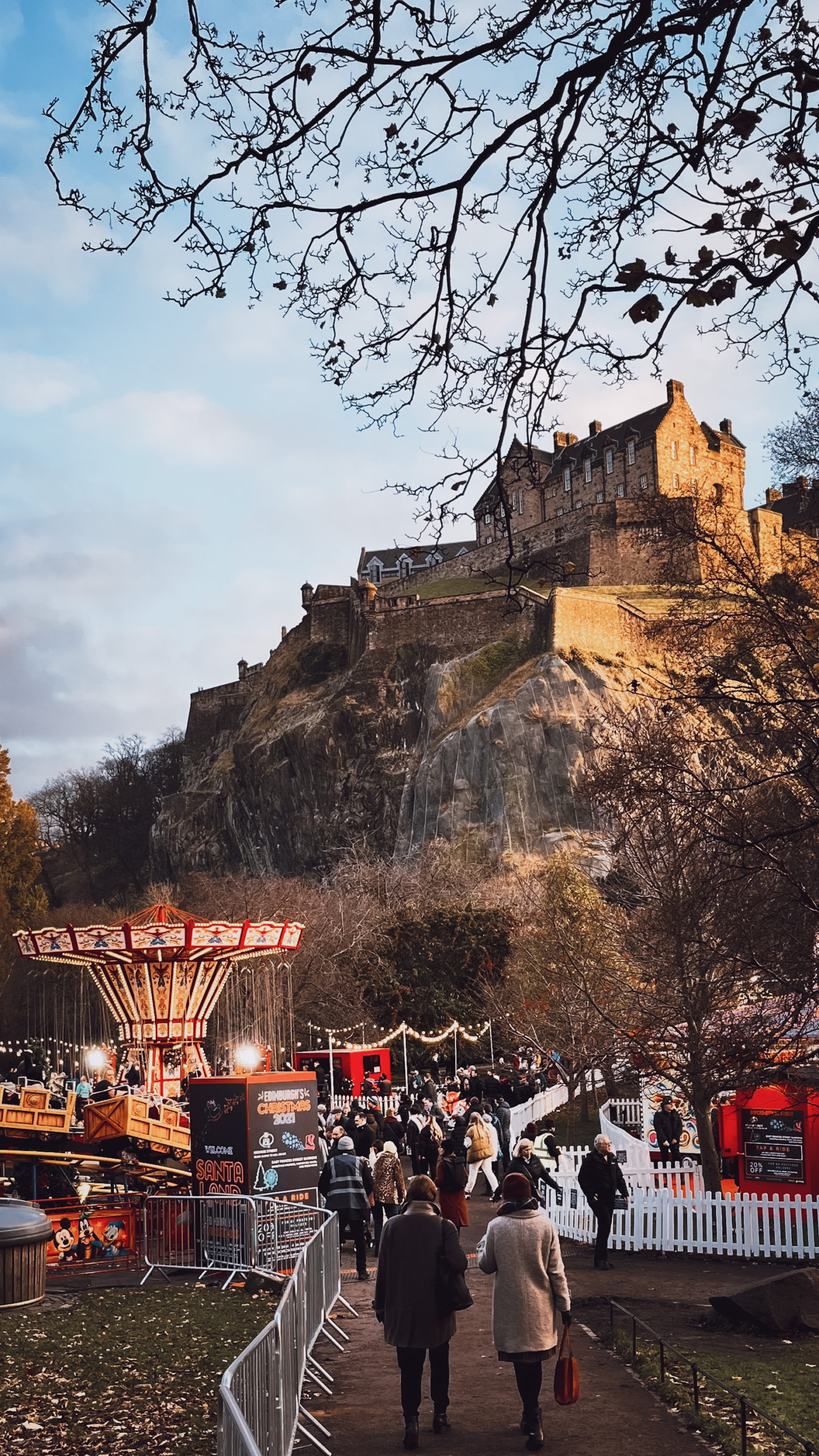 Christmas & the castle