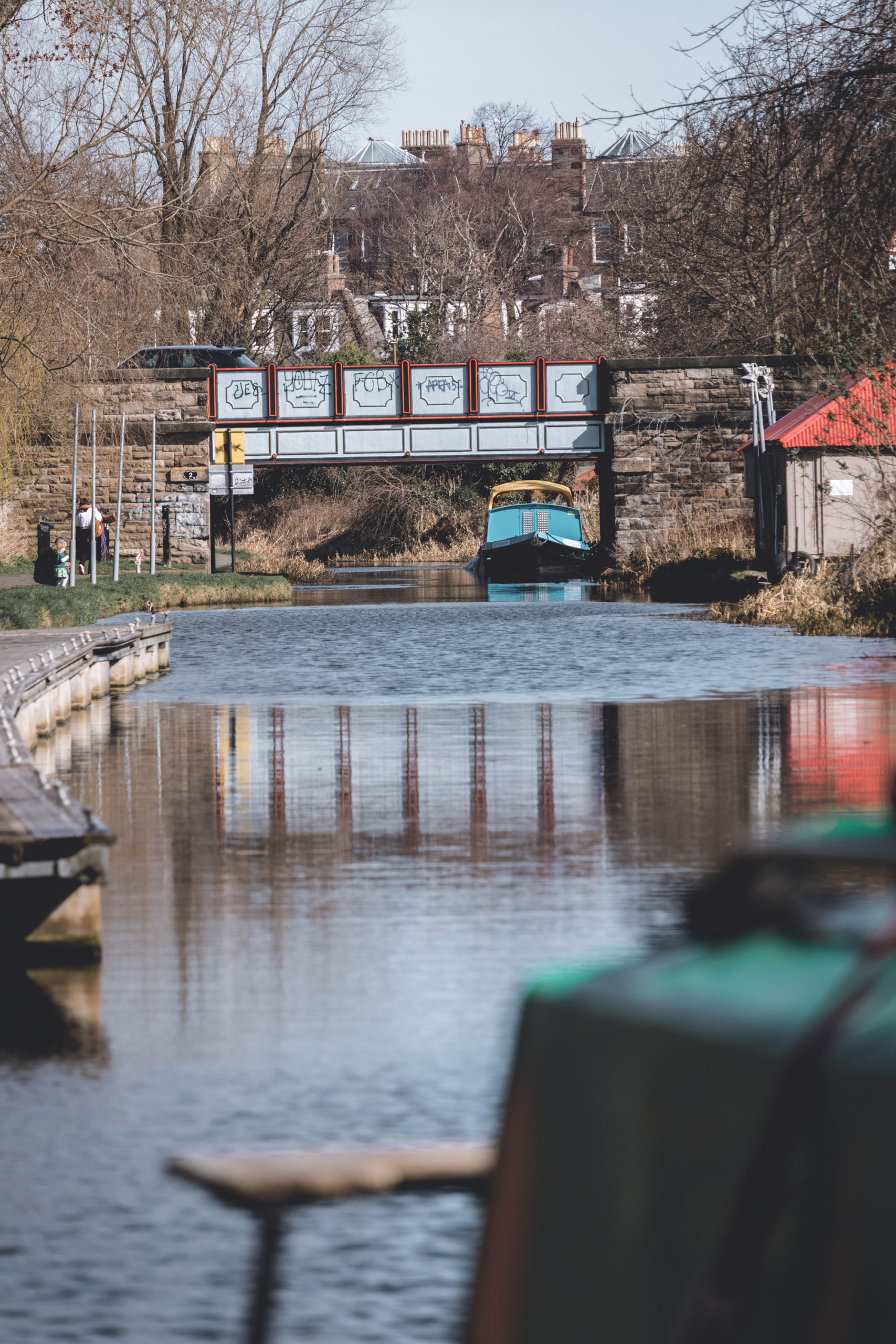 Union Canal Walk in Edinburgh