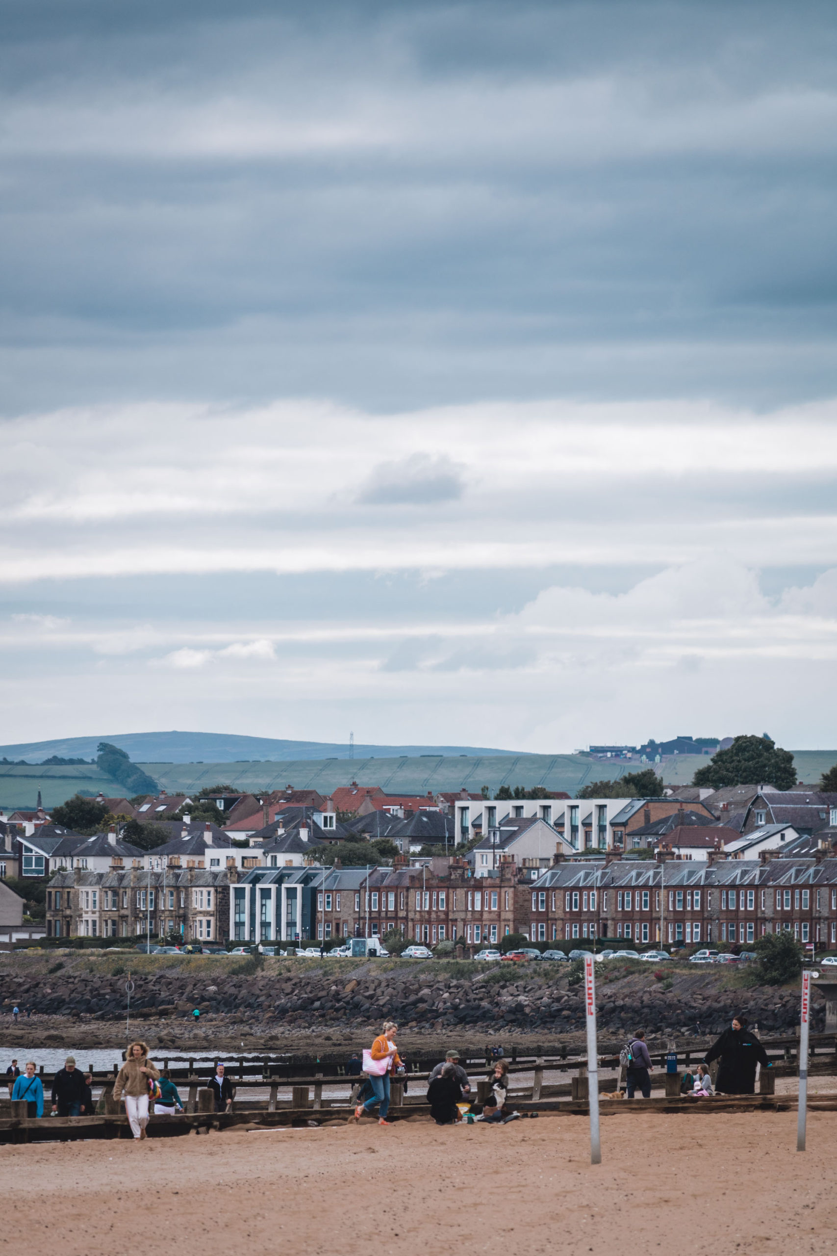 Cloudy days at Portobello