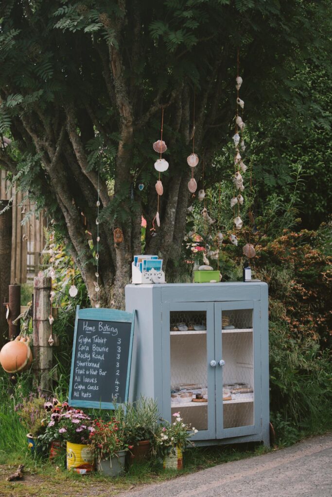 Gigha honesty boxes