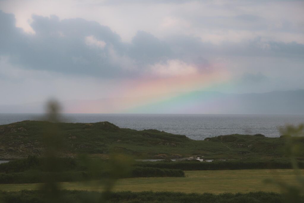 Rainbows on Scottish Islands