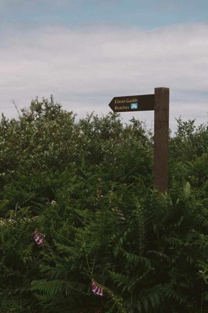 Walking to Twin Beaches
