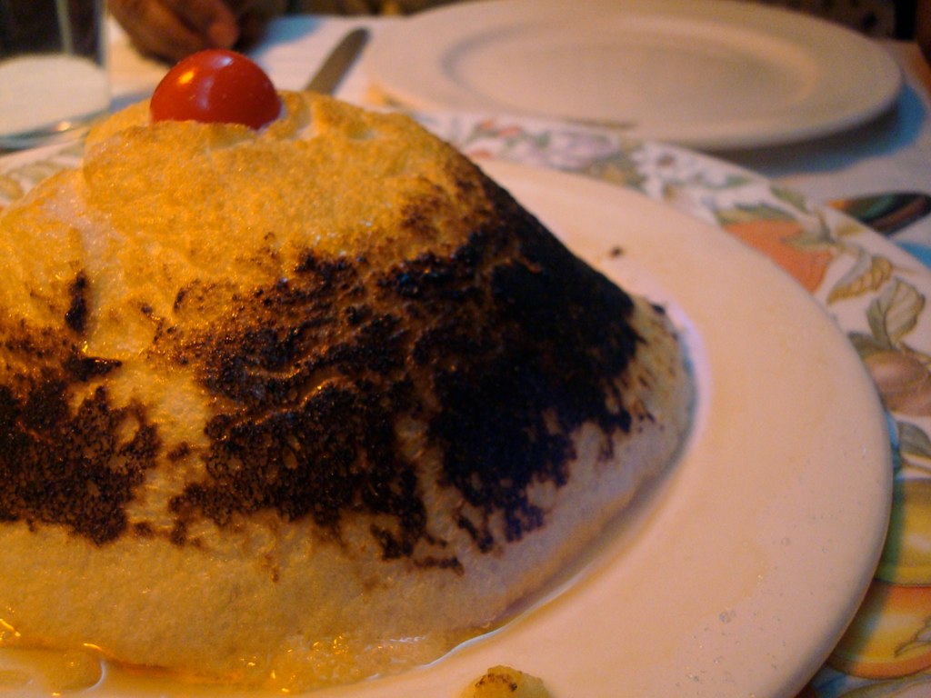 Baked Alaska at Mocambo
