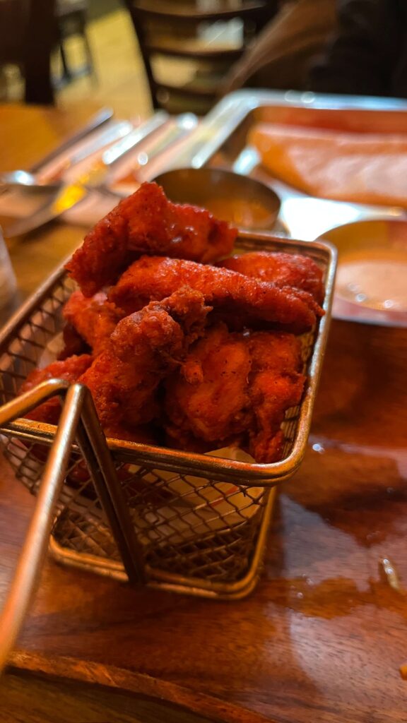 Chicken 65 at Chennai's Marina, Edinburgh