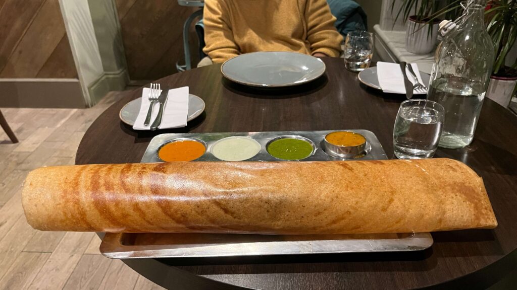 Dosa at Rishi's Aroma